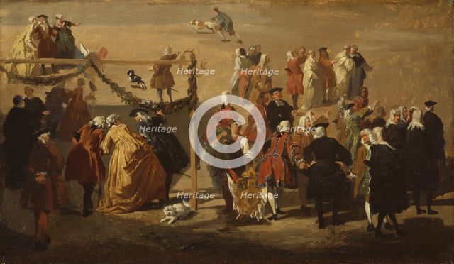 Festival in Piazza Navona, 1729. Creator: Giovanni Paolo Panini.