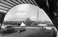 Festival of Britain, Belvedere Road, South Bank, Lambeth, London, 1951. Creator: Festival of Britain Office