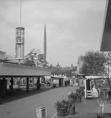 Festival of Britain site, South Bank, Lambeth, London, 1951. Artist: MW Parry