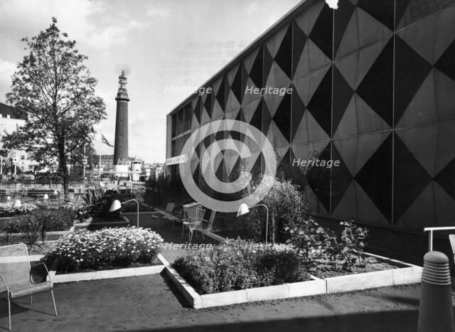 Festival of Britain site, South Bank, Lambeth, London, 1951. Artist: Unknown.