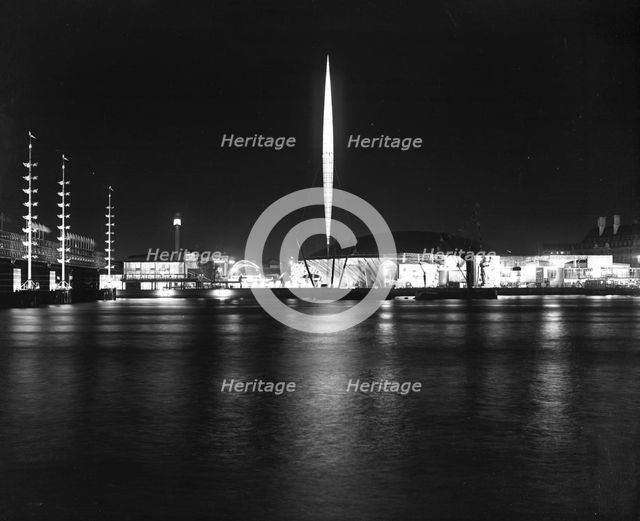 Festival of Britain, South Bank, London, c1951. Creator: Arthur Charles Kirby Ware.