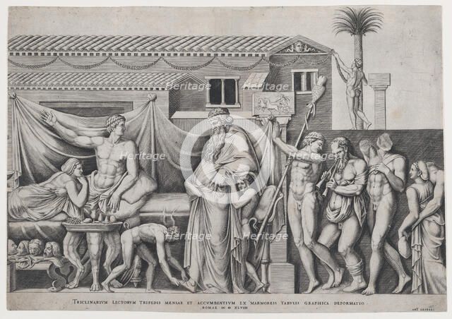 Festival of Dionysius, 1549., 1549. Creator: Anon.