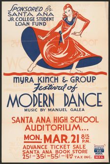 Festival of Modern Dance, [193-]. Creator: Unknown