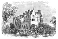 Festival of Ragged-School Teachers at Nutfield Priory,…near Reigate, 1864. Creator: Unknown