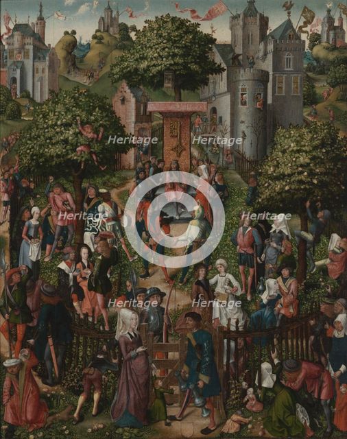 Festival of the Archers, 1493. Creator: Master of Frankfurt.