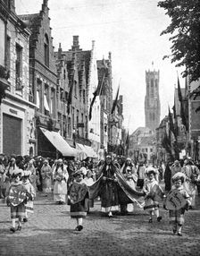 Festival of the Holy Blood of Christ, Bruges, Belgium, 1936. Artist: Charles E Brown