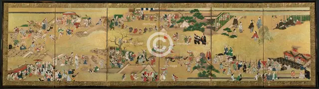 Festival Scenes, 1615-99. Creator: Unknown.