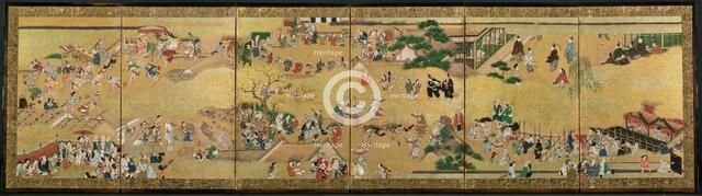 Festival Scenes, 1615-99. Creator: Unknown.