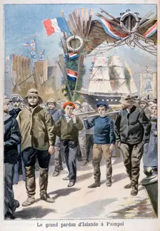 Festival, Paimpol, France, 1898. Creator: F Meaulle