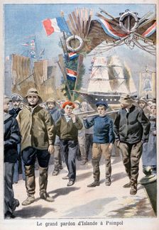 Festival, Paimpol, France, 1898. Creator: F Meaulle