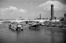 Festival Pier, Lambeth, London, c1945-1965. Artist: SW Rawlings