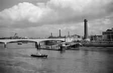 Festival Pier, Lambeth, London, c1945-1965. Artist: SW Rawlings