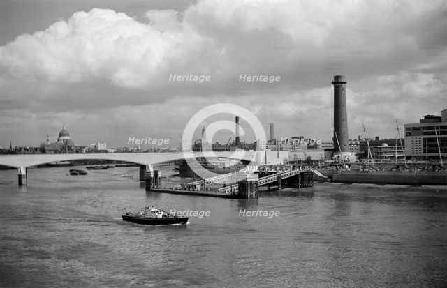 Festival Pier, Lambeth, London, c1945-1965. Artist: SW Rawlings