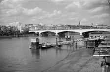 Festival Pier, Lambeth, London, c1945-1965. Artist: SW Rawlings