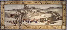 Festival Procession (Aoi Matsuri), 1890-1893. Creators: Imao Keinen, Morizumi Yugoyo, Jimbei Kawashima II