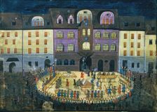 Festive evening music at the Collegium Musicum in Jena, c. 1740