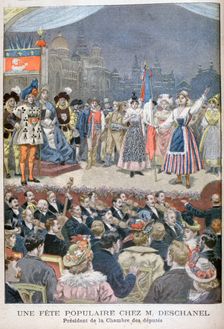 Festivity popular with Paul Deschanel, President of France, 1900. Artist: Oswaldo Tofani