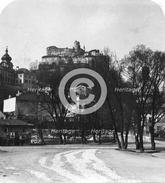 Festung Hohensalzburg, Salzburg, Austria, c1900s.Artist: Wurthle & Sons