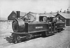 Ffestiniog Railway steam Locomotive No 8 James Spooner 1872. Creator: Unknown