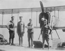 F.H. Burnside, Lt. Anthony Sunderland, J.D. Hill, Corp. C.T. Robbins, between c1915 and c1920. Creator: Bain News Service