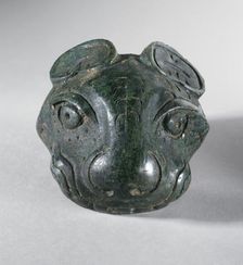 Fitting (Shi) in the Form of a Feline Head, between c.1100 and c.950 B.C.. Creator: Unknown