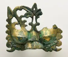 Fitting (Shi) in the Form of a Mask, between 317 and 581. Creator: Unknown