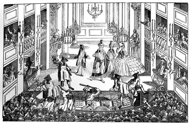 'Fitz-Giggo: A New English Uproar' 1763.Artist: LP Boitard Artist: Unknown