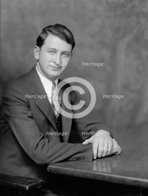 Fitzgerald, Hoy - Portrait, 1933. Creator: Harris & Ewing.