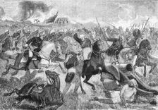 Fitzgerald's Charge c1891. Creator: James Grant