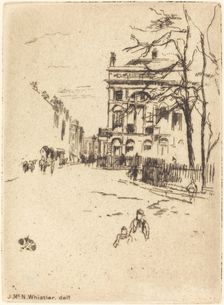 Fitzroy Square. Creator: James Abbott McNeill Whistler