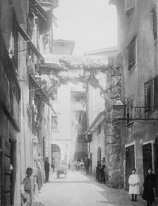 Fiume - street, between c1915 and c1920. Creator: Bain News Service