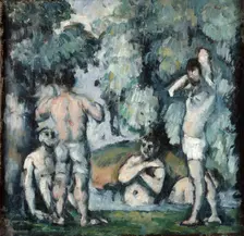 Five Bathers c1875-1877. Artist: Paul Cezanne