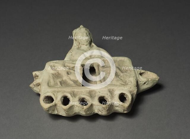 Five Burner Lamp, 1-200. Creator: Unknown.