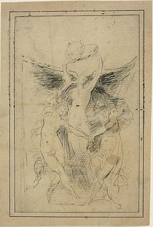 Five Dancing Female Figures, 1865. Creator: Jean-Baptiste Carpeaux