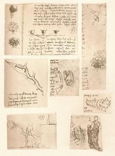Five drawings illustrating the elements of landscape painting, c1472-c1519 (1883). Artist: Leonardo da Vinci