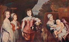 Five Eldest Children of Charles I 1637, (1903). Artist: Anthony van Dyck