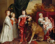 Five Eldest Children of Charles I, 1637. Artist: Dyck, Sir Anthonis, van (1599-1641)