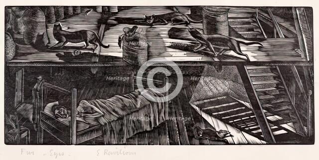 Five Eyes, 1926. Creator: Eric Ravilious.