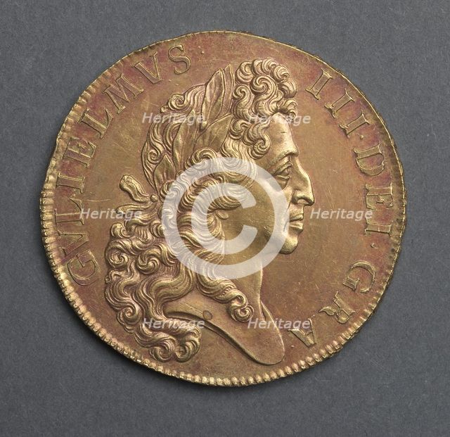 Five Guineas, 1701. Creator: Unknown.