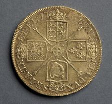 Five Guineas (reverse), 1716. Creator: Unknown