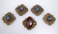 Five Jewels, French, ca. 1300. Creator: Unknown