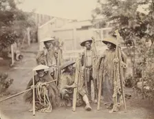 Five Men, c1885. Creator: Unknown