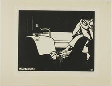 Five O'Clock, plate seven from Intimacies, 1898. Creator: Félix Vallotton