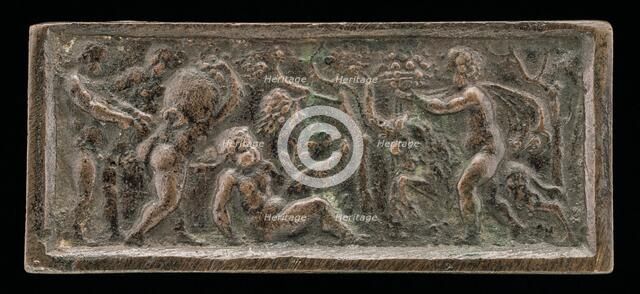 Five Putti Making Wine, early 16th century. Creator: Unknown.