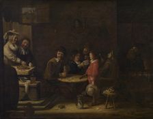 Five Senses, 1640-1643. Creator: Joos van Craesbeeck