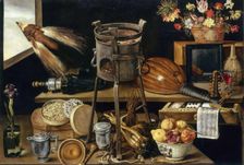 Five Senses and the Four Elements, 1627