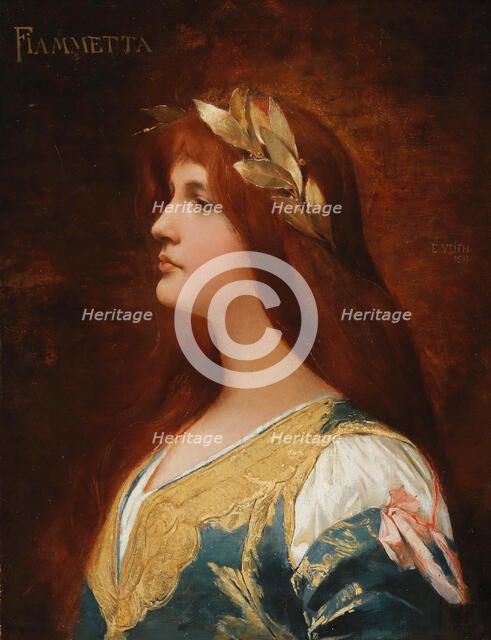 Fiammetta, 1911. Creator: Veith, Eduard (1856-1925).