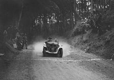 Fiat Balilla taking part in a motoring trial, c1930s. Artist: Bill Brunell