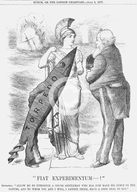 "Fiat Experimentum-!", 1877.  Creator: Joseph Swain.