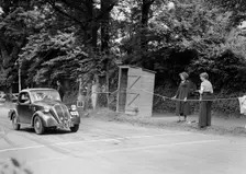 Fiat of HW Johnson, winner of a silver award at the MCC Torquay Rally, July 1937. Artist: Bill Brunell